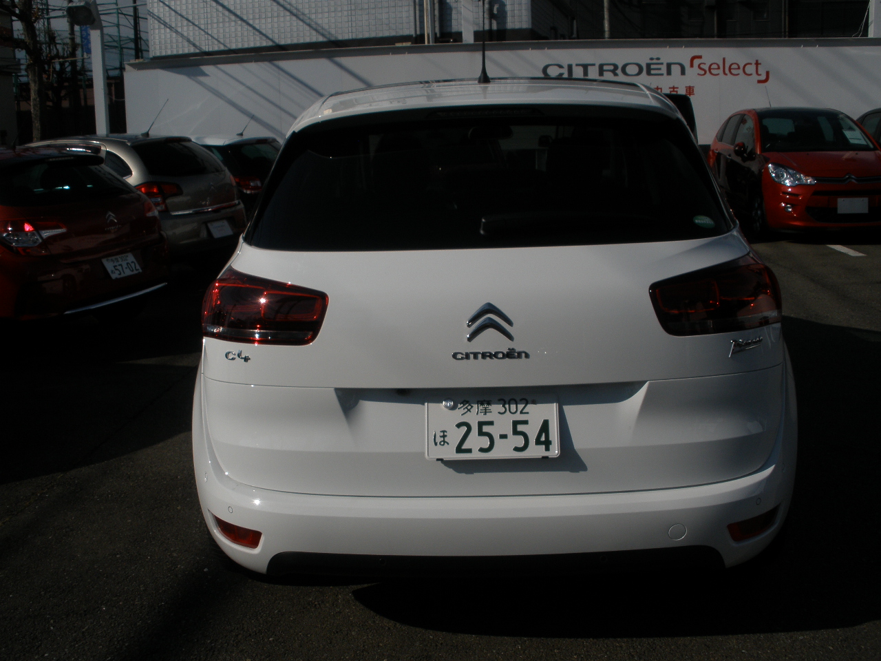 C4 Picasso 5シーターのご試乗車が入荷しました！！