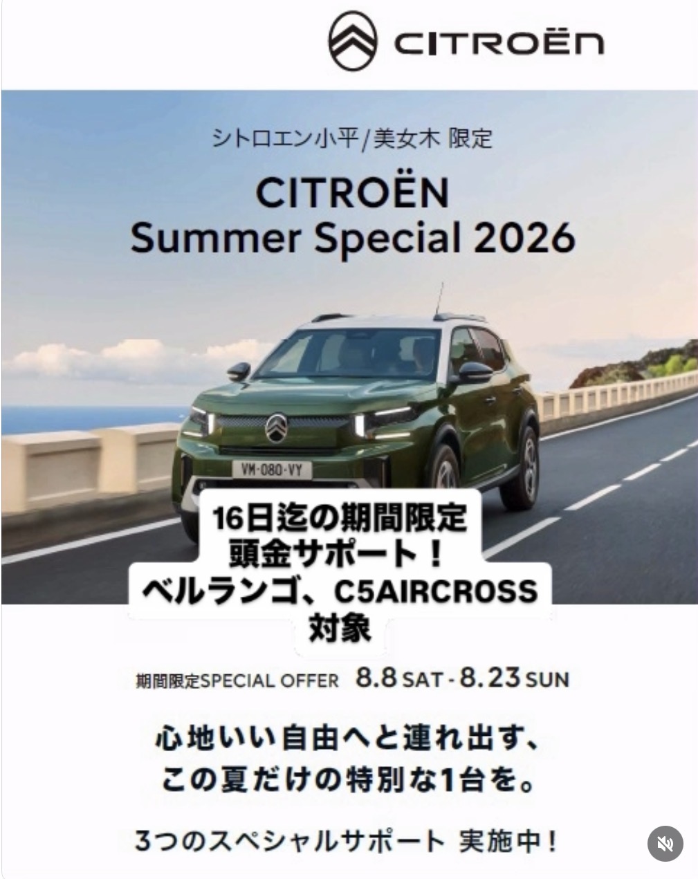 16日迄の期間限定 頭金サポート！